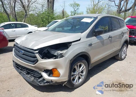 2018 Ford Escape S из США, поврежденный, VIN 1FMCU0F74JUB70079